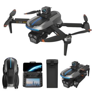 AE8 Flyer UAV Brushless HD RC Airplane GPS Return Intelligent Obstacle Avoidance Aerial Drone（7.4V3400mAh）